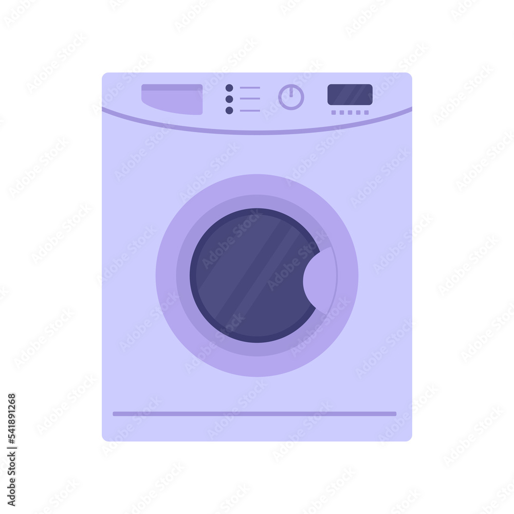 cartoon vector illustration of washing machine isolated cartoon vector illustration of washing machine isolated