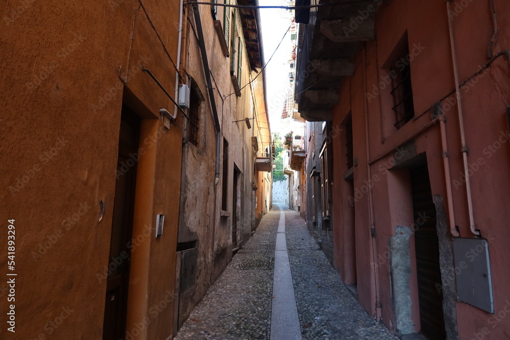 narrow street in the old town