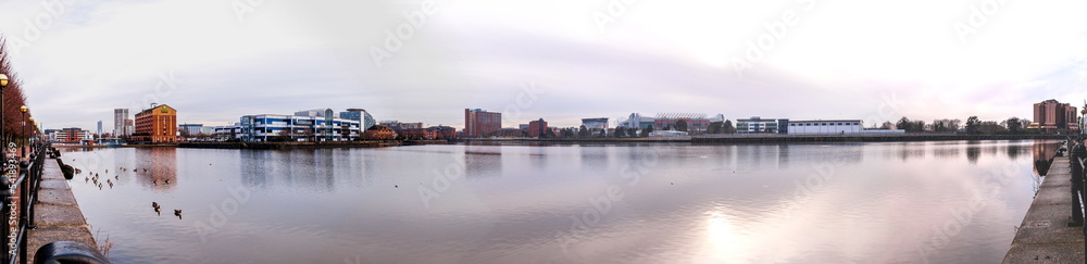 Salford Quays In Manchester