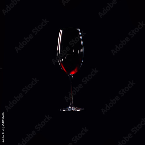 glass of red wine