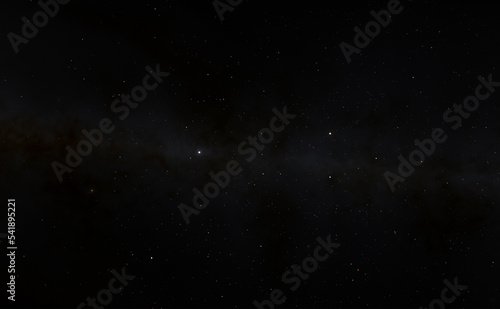 Universe 3d illustration  deep space background  stars  galaxy wallpaper  starry sky