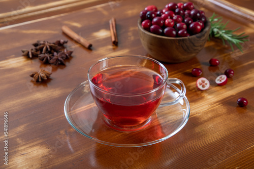 red cranberries tea' 