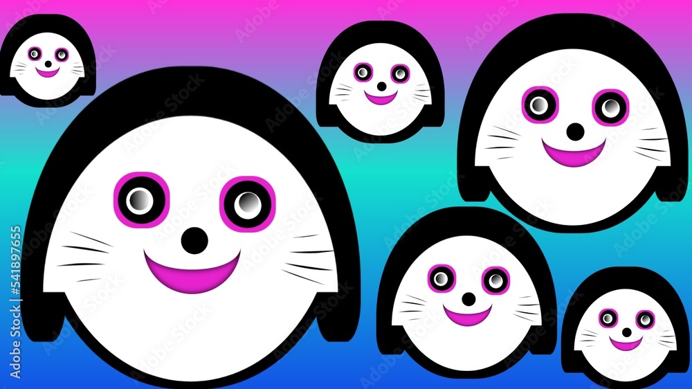Cartoon cute stickers Cartoon cute stickers