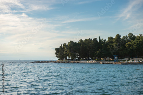 View of the tourist resort Stella Maris in the city of Umag
