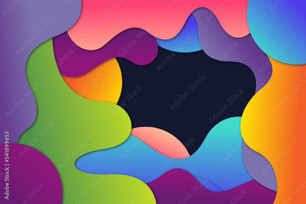 Abstract colorful shapes background Abstract colorful shapes background