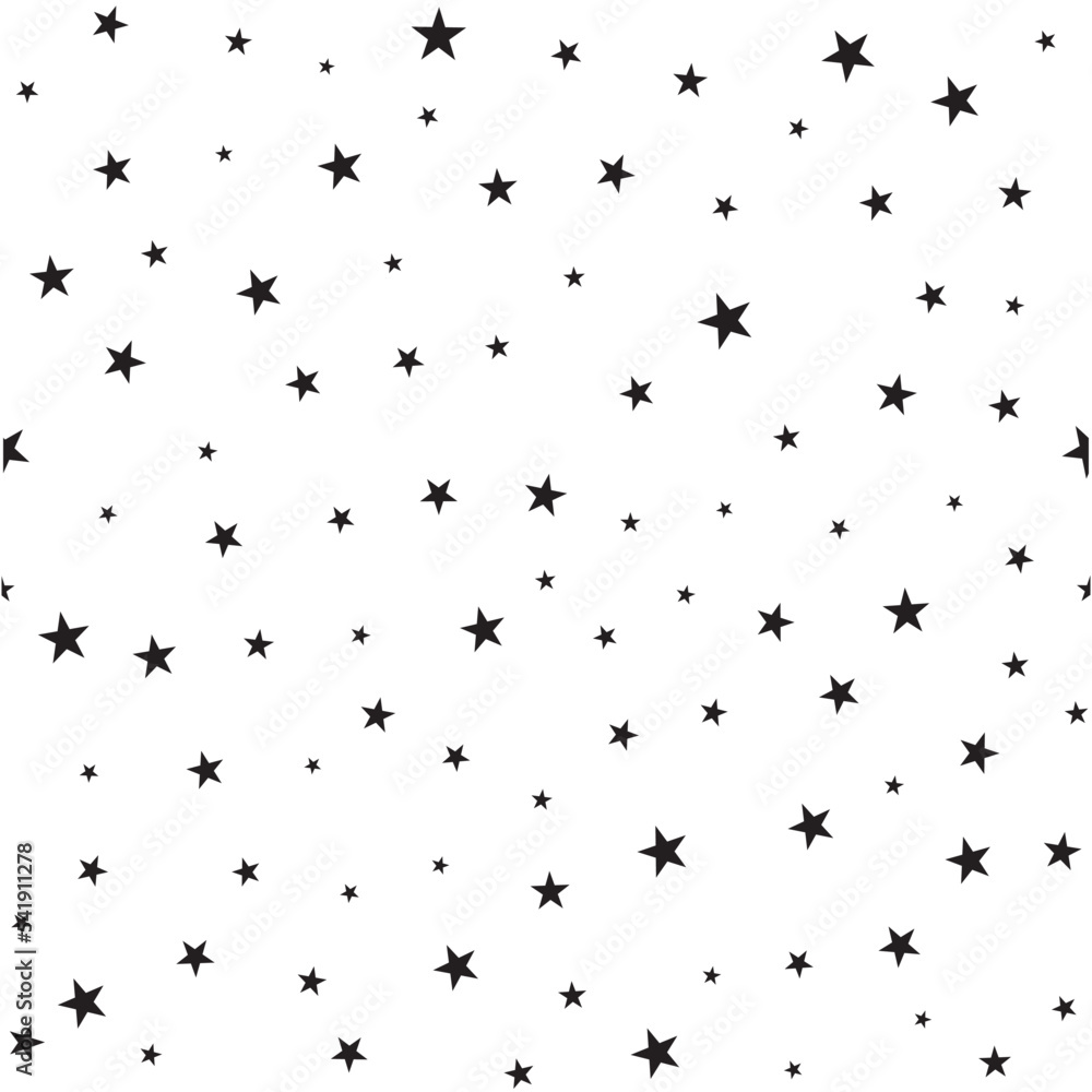 Star pattern. Seamless vector stars background. Cute festive Christmas and holidays ornament Star pattern. Seamless vector stars background. Cute festive Christmas and holidays ornament