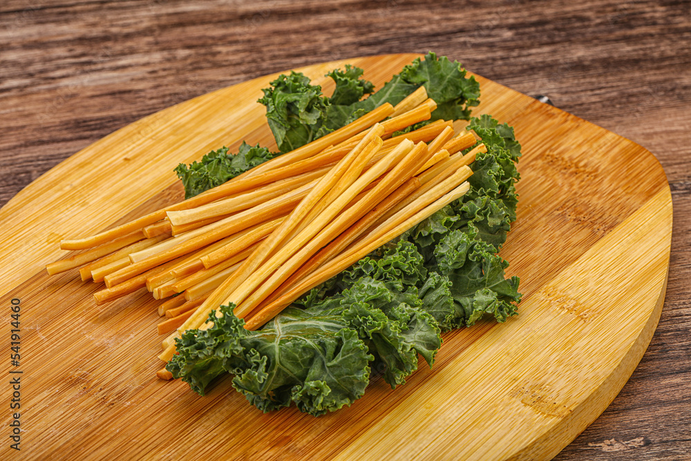 Chechel cheese sticks over board Chechel cheese sticks over board