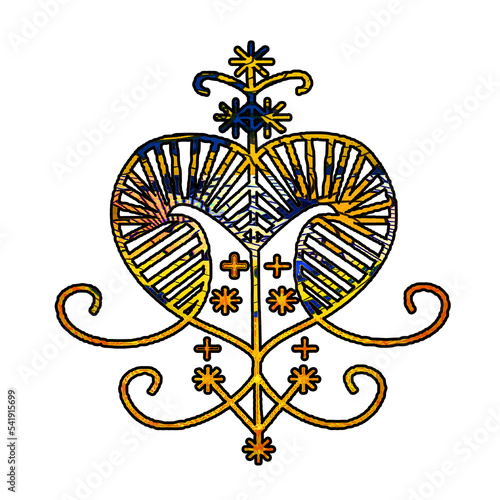 Oshun Goddess Veve Sigil