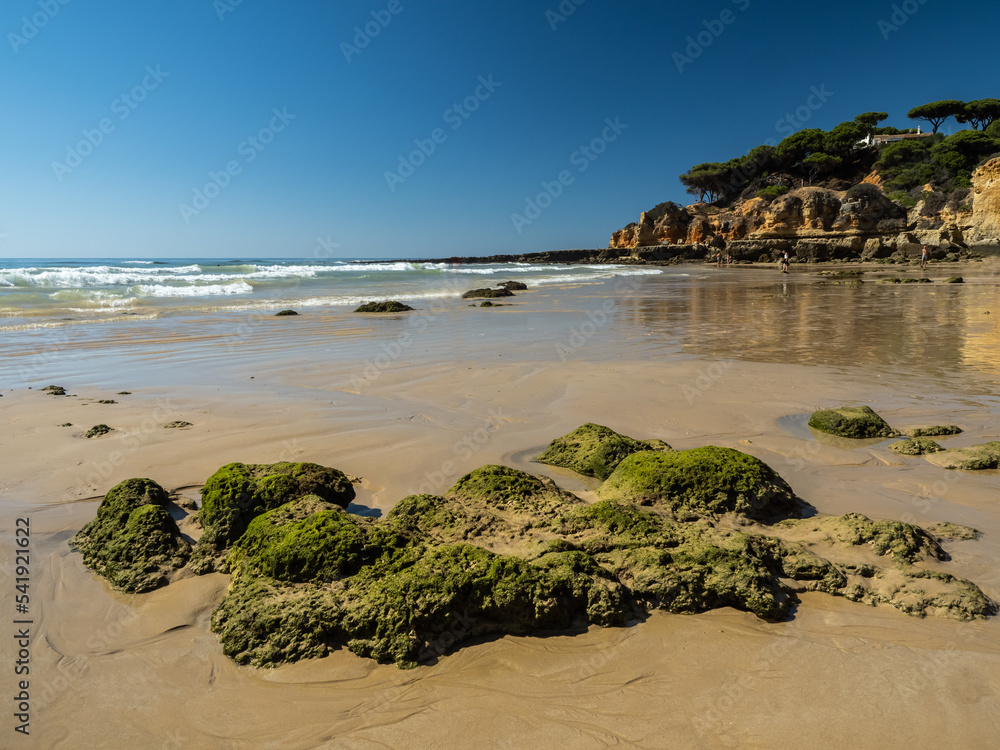 Obraz premium Praia Dos Olhos D`Aqua in Portugal