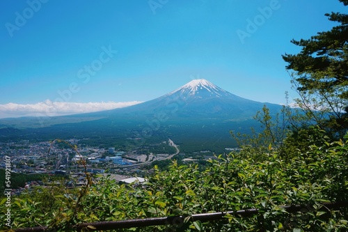 Mount Fuji is a beautiful and great tourist destination.