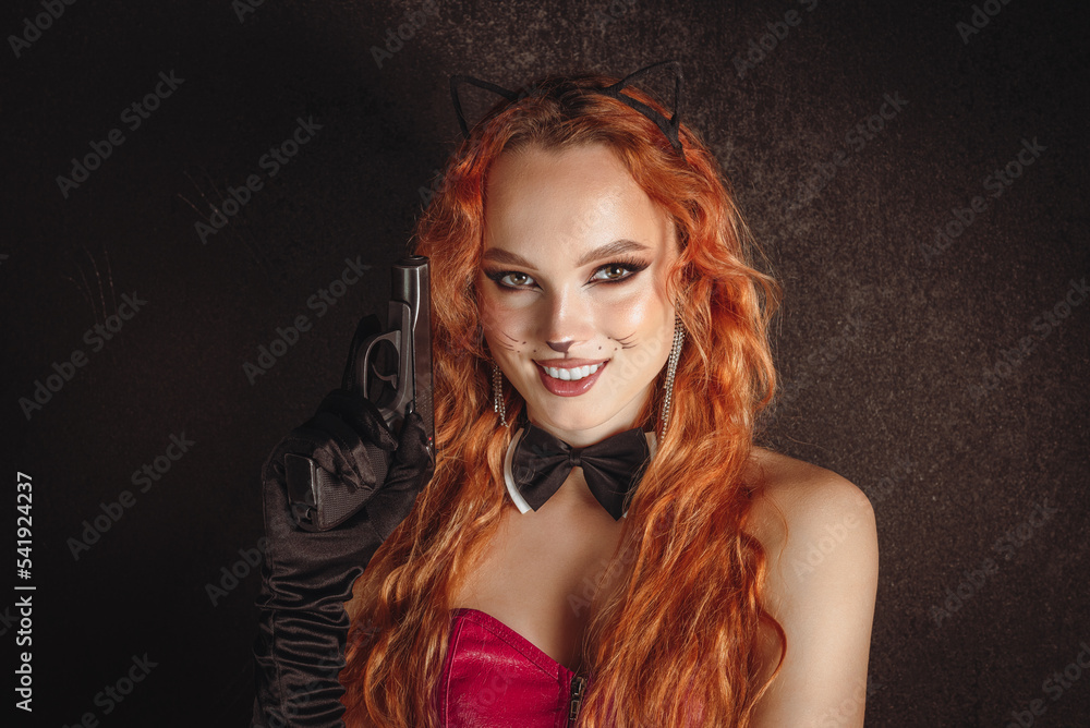 Fototapeta premium Catwoman