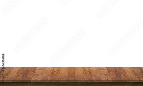 wooden table mockup, shelf made of planks, desk template