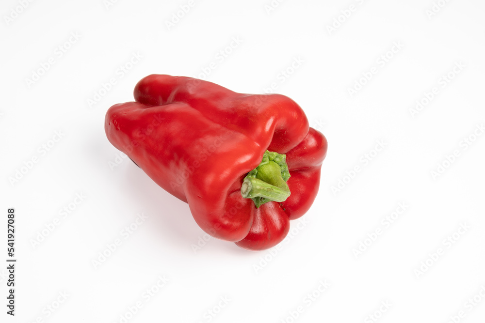 Fresh paprika, Bell Pepper, isolated on white background Fresh paprika, Bell Pepper, isolated on white background