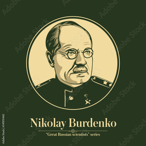 The Great Russian Scientists Series. Nikolay Burdenko was a Russian Empire and Soviet surgeon, the founder of Russian neurosurgery.