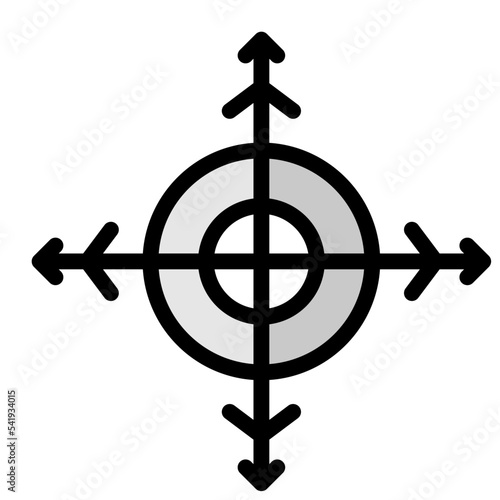 headless mode icon outline color