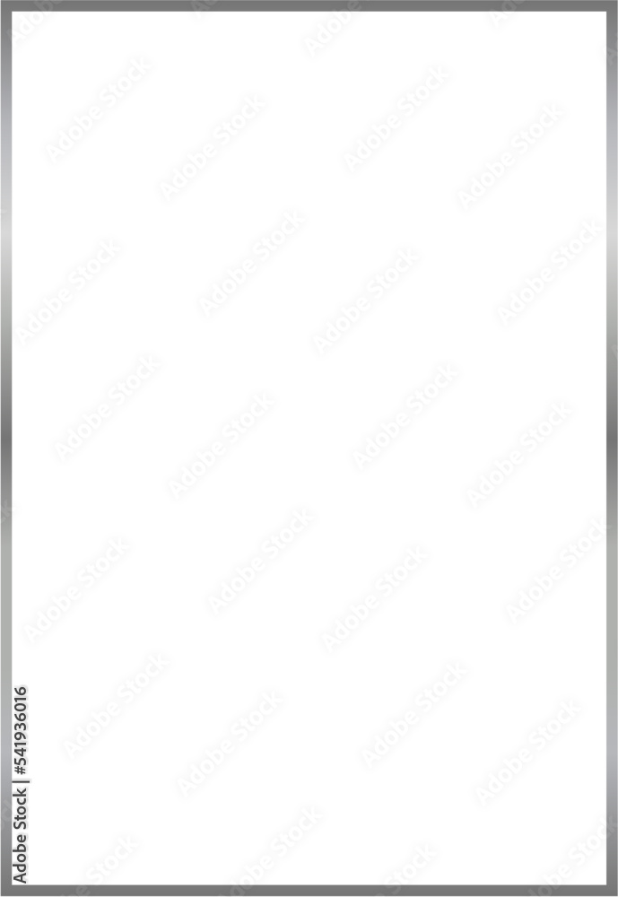 Silver Rectangle Border Frame Vector Illustration Silver Rectangle Border Frame Vector Illustration