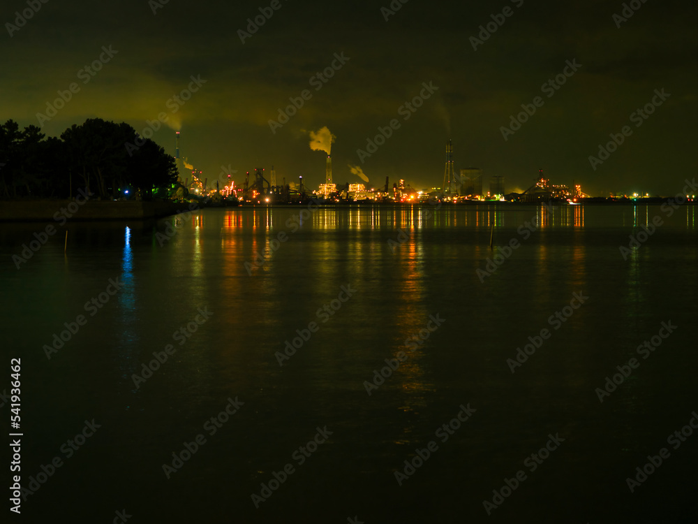 木更津港の夜景