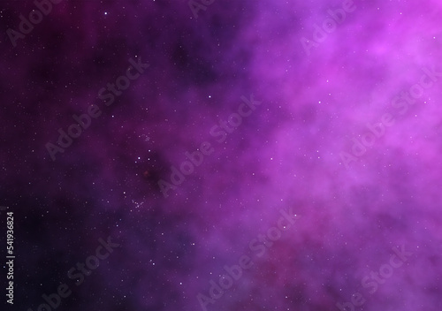 Orion nebula 3d rendering, deep space background illustration © Studio-M