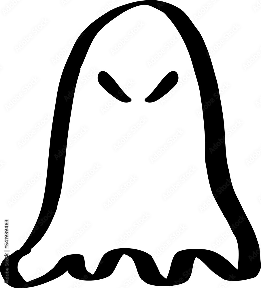 Ghosts for Halloween. Cute cartoon ghosts. Smiling face. Flat design. Vector illustration Ghosts for Halloween. Cute cartoon ghosts. Smiling face. Flat design. Vector illustration