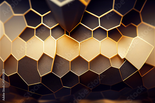 Luxury honeycomb texture