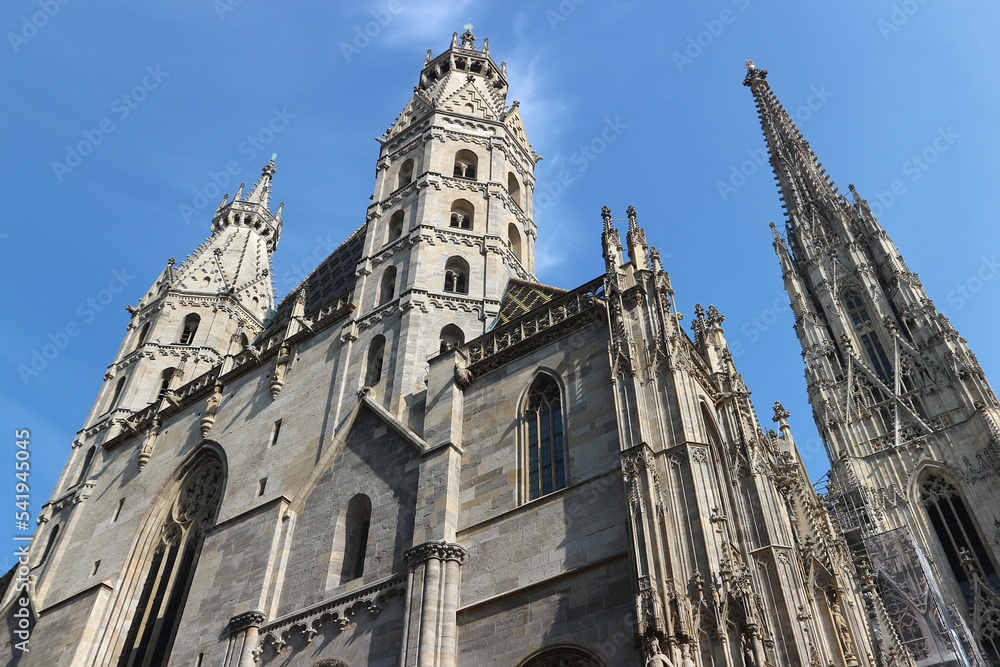 Exterior of St. Stephen's Cathedral in Vienna