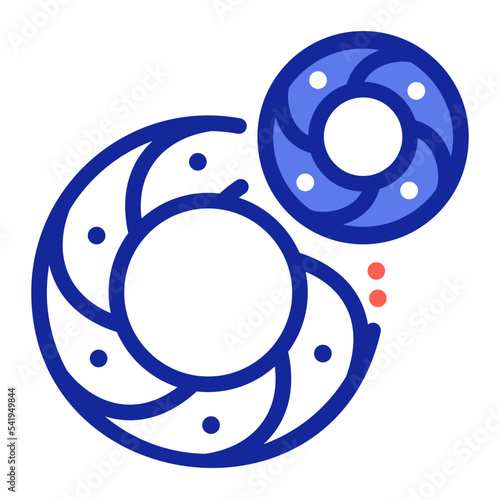 bagel food icon