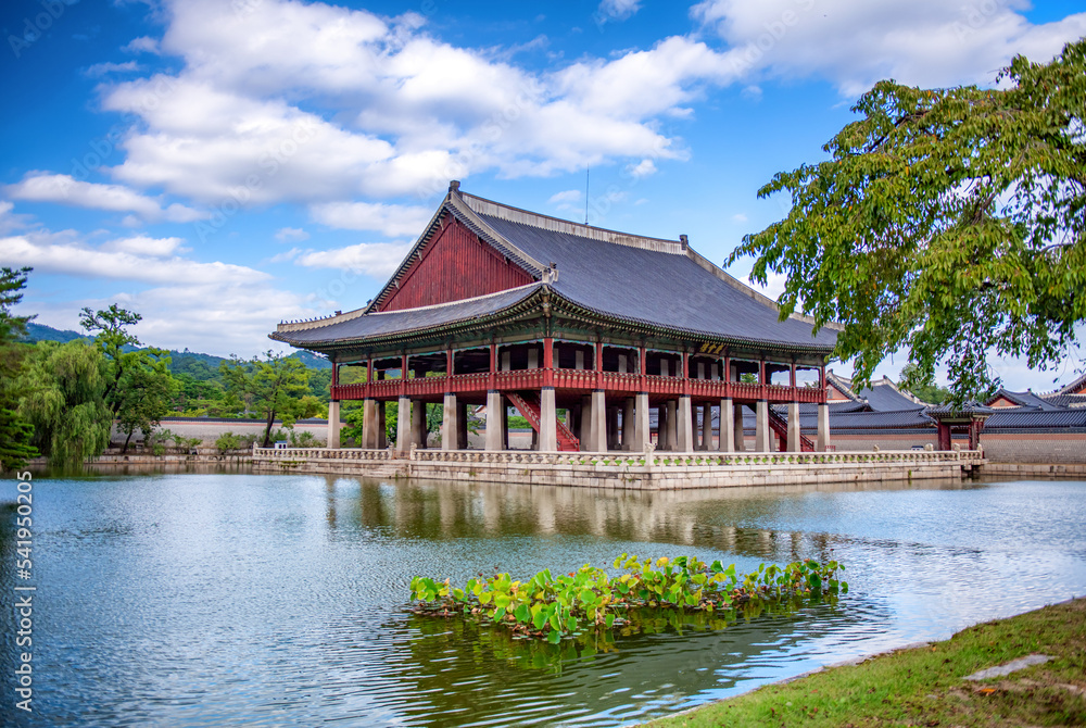 Gyeongbokgung palace, Seoul, South Korea.
