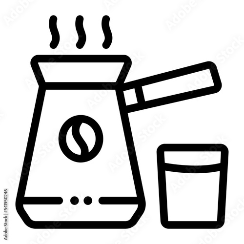 turkish coffee icon