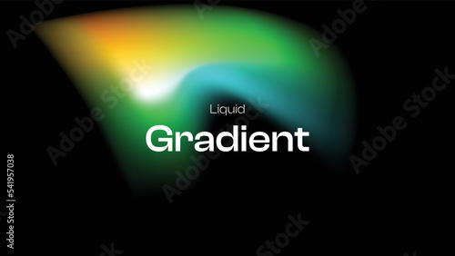 Background with glowing lights Liquid Gradient (ID: 541957038)