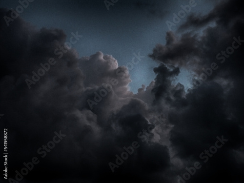Dark clouds sky © rolffimages