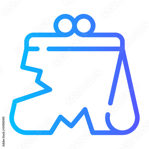purse gradient icon