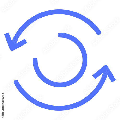 arrow multimedia refresh reload sync line icon