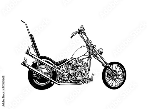 Motorcycles pictures vector illustration for your T shirt or your Design