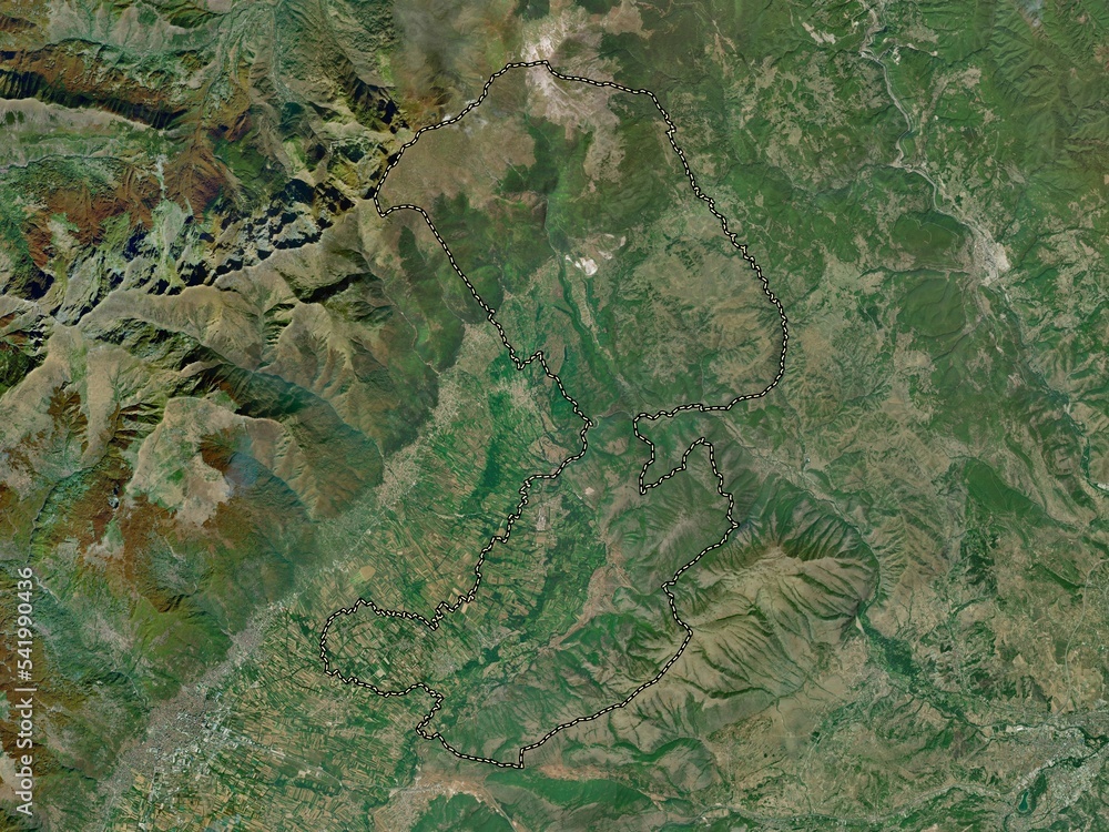 Jegunovtse, Macedonia. High-res satellite. No legend Jegunovtse, Macedonia. High-res satellite. No legend