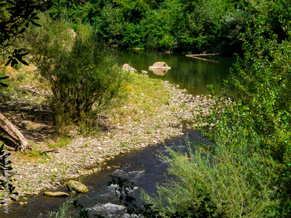 Obraz premium Fiora River, Lazio, Italy