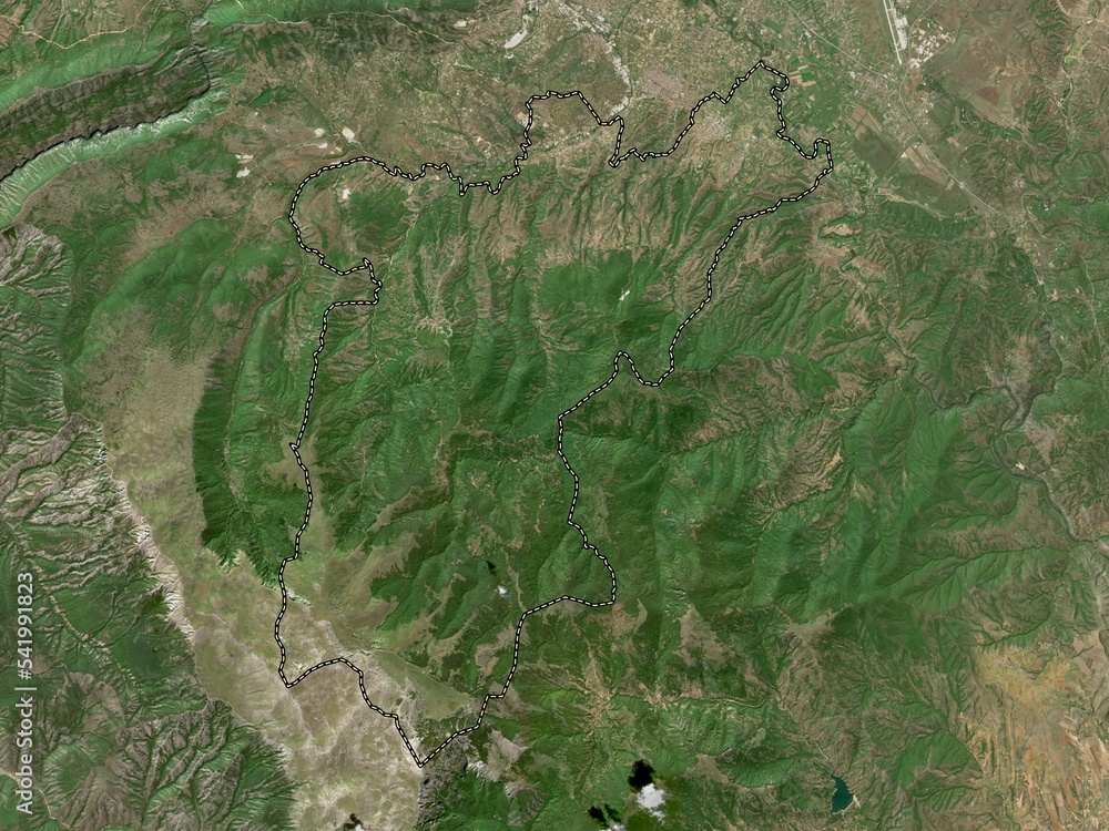 Studenicani, Macedonia. High-res satellite. No legend Studenicani, Macedonia. High-res satellite. No legend