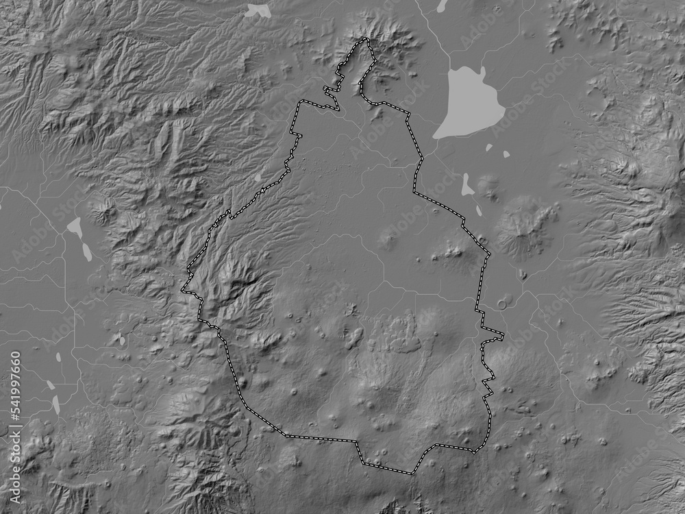 Fototapeta premium Ciudad de Mexico, Mexico. Bilevel. No legend