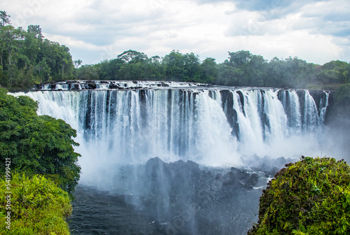 Lumangwe Falls on the Kalungwishi River in northern Zambia