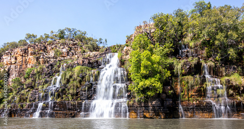 King Cascade Falls along the Prince Regent River  Kimberley  Australia