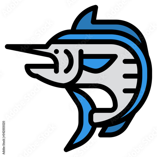 billfish sea animal