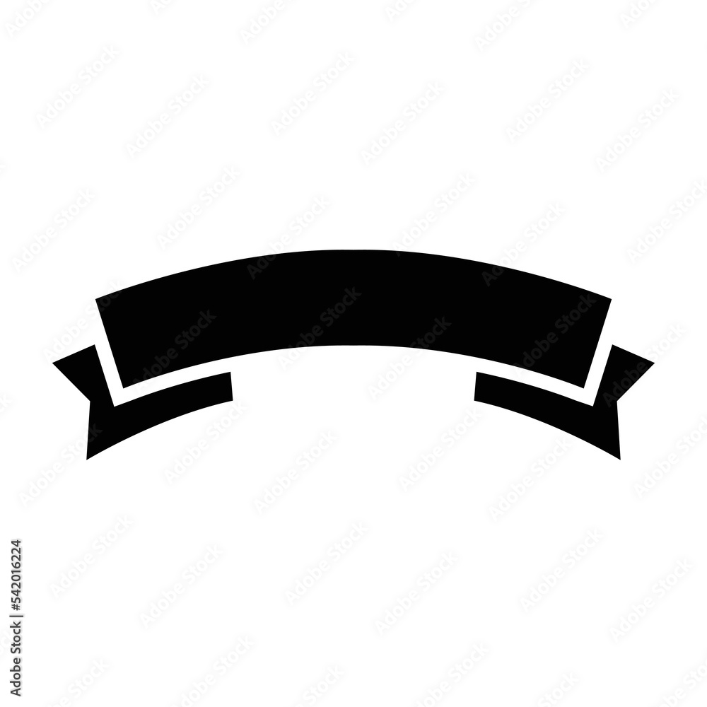 elegant ribbon icon design vector template elegant ribbon icon design vector template