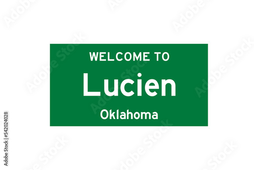Fotografie Lucien, Oklahoma, USA