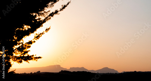 Sunset sky