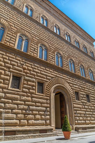 Palazzo Strozzi, à Florence, Italie photo