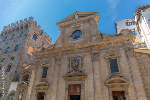 Basilica di Santa Trinita, à Florence, Italie photo