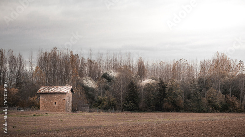 Autumn landscape in the Basque Country