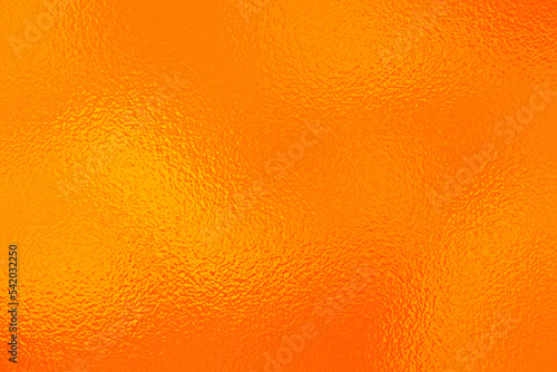 Orange gradient background with foil effect. Red yellow color texture. Neon ombre. Metal background. Abstract colored backdrop design for summer prints. Bright modern texture. Vector illustration