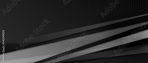black and grey glossy abstract corporate background
