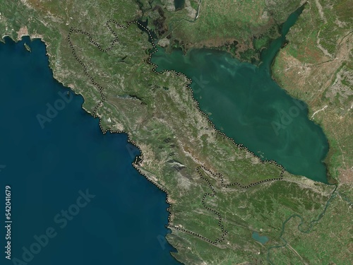 Bar, Montenegro. Low-res satellite. No legend