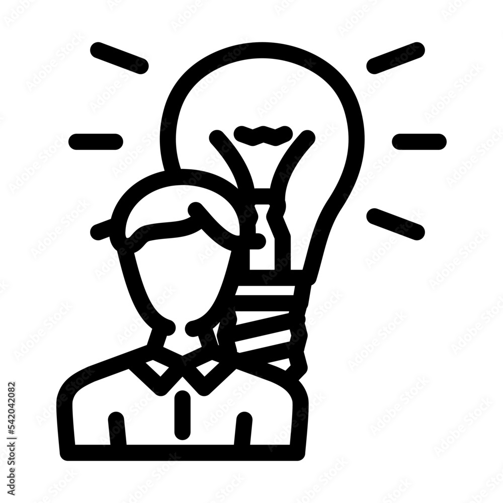 idea customer testimonial line icon vector. idea customer testimonial sign. isolated contour symbol black illustration idea customer testimonial line icon vector. idea customer testimonial sign. isolated contour symbol black illustration